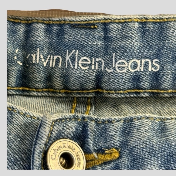 Calvin Klein Men’s Jeans 34 X 30  Blue Straight Leg - Picture 9 of 14